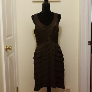 XSCAPE brown party dress